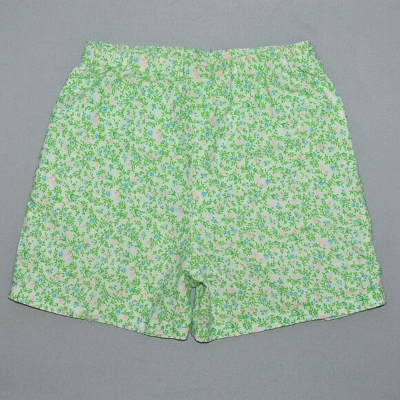 Vintage Handmade Girls Dress Size 5-6 Floral Print Retro Mod Mini Dress & Shorts - Picture 5 of 10